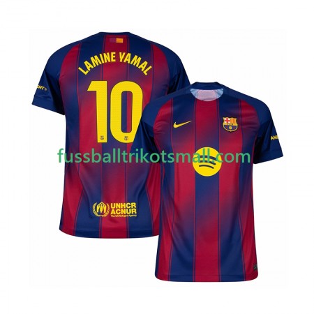 Fußballtrikots FC Barcelona Lamine Yamal 10 2025-2026 Kurzarm Heimtrikotsatz kaufen